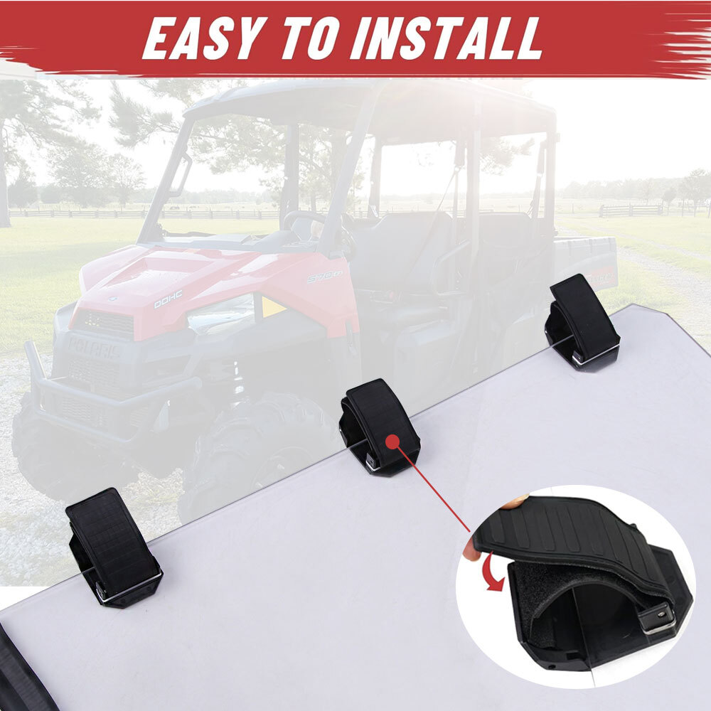 For Polaris Ranger 500 Midsize 2010-2014 2011 2012 Full Windshield Windscreen