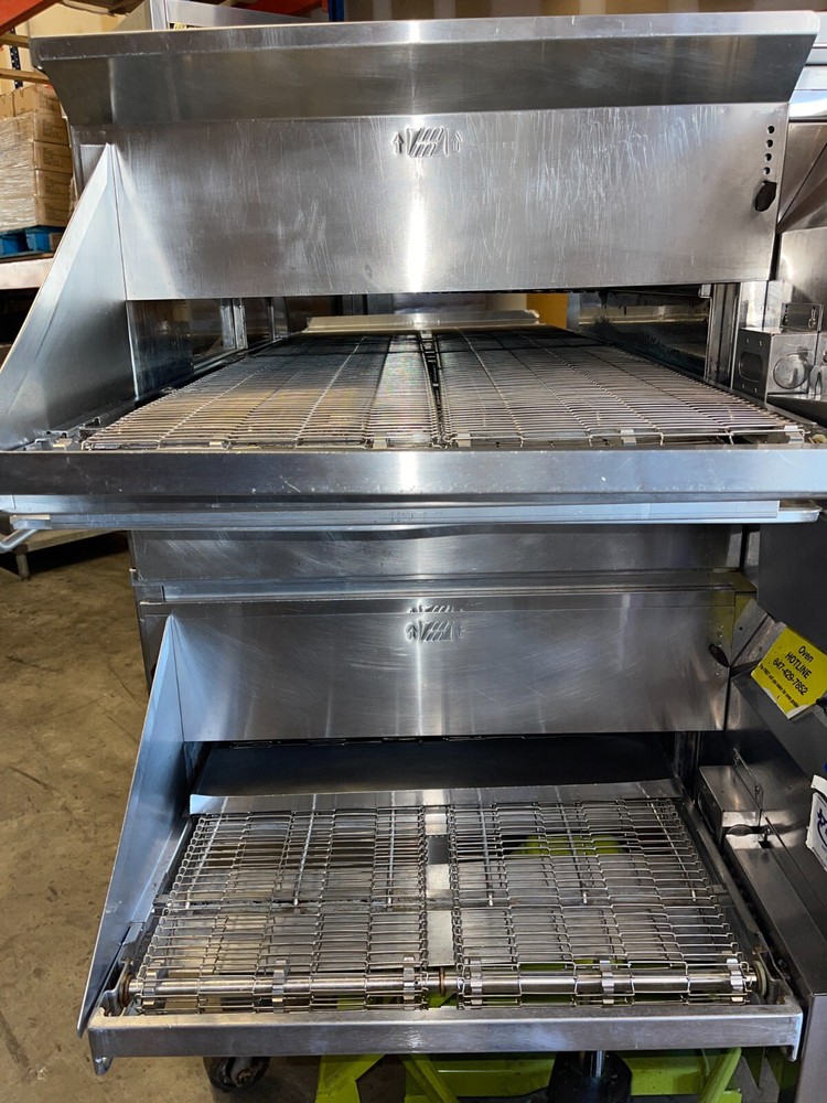 2017 Middleby Marshall PS636G Nat Gas Conveyor Pizza Oven Double Stack WOW NICE!