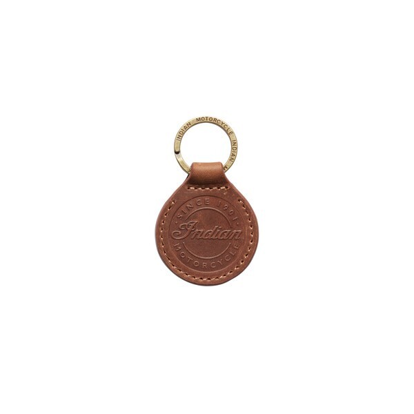 Indian Motorcycle OEM Circle Leather Key Ring | 2862944