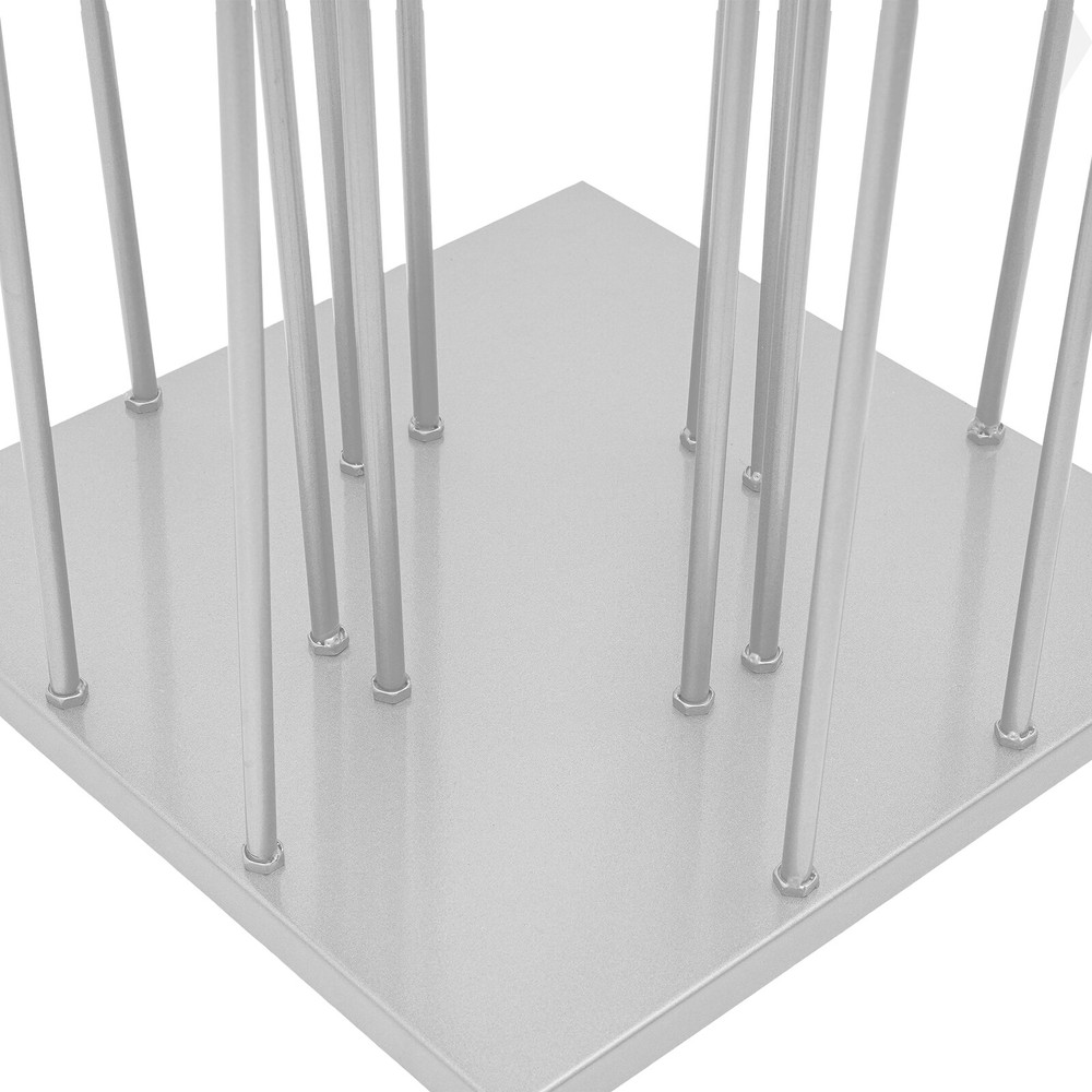 Hanger Storage Rack 4-in-1 Hanger Bracket With Rotating Casters Hanger Organizer