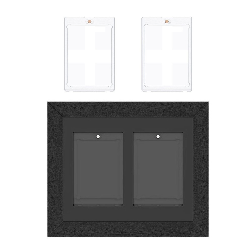 Trading Card Display Frame Wall Mount Baseball Display Case Magnetic Card Holder
