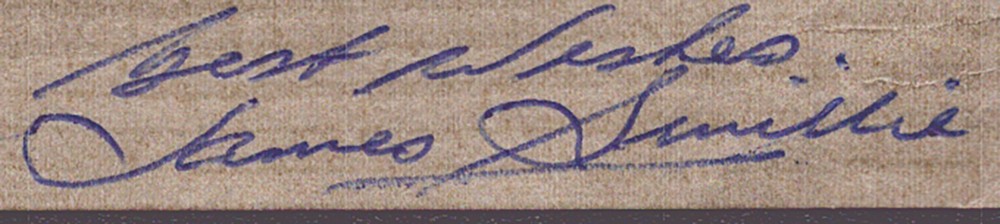 JAMES SMILLIE - AUTOGRAPH LETTER SIGNED