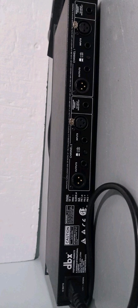 DBX 266XL Stereo Compressor/Gate Limiter 2-Channel Dynamics Processor