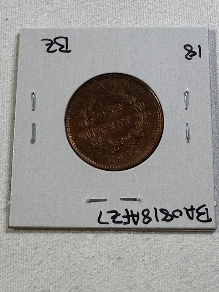 1937-H Sarawak 1 Cent
