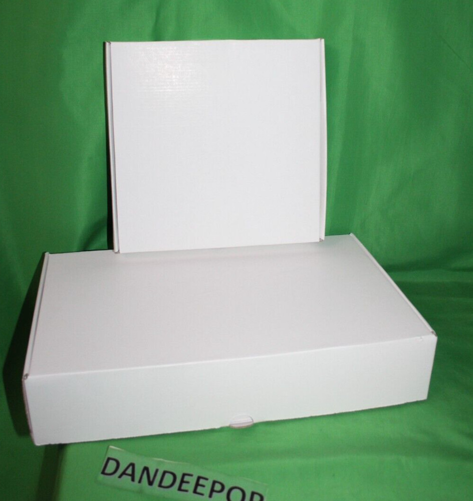 2 Hermes Bienvenue Chez Hermes White Empty Gift Boxes
