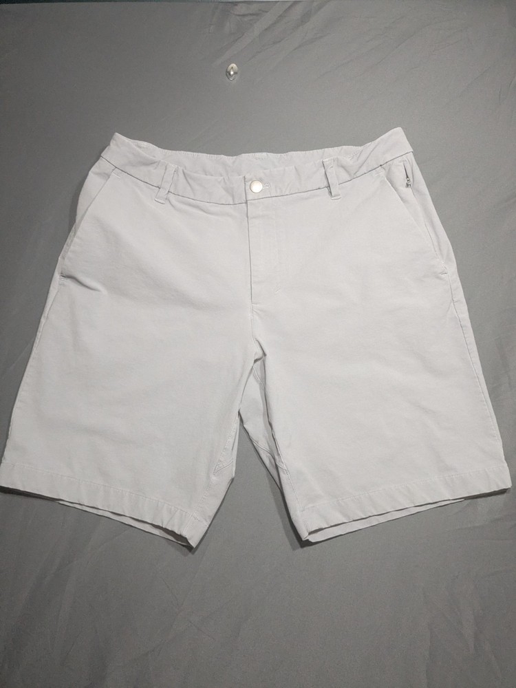 Lululemon Mens Commission Golf Short 32 Light Grey