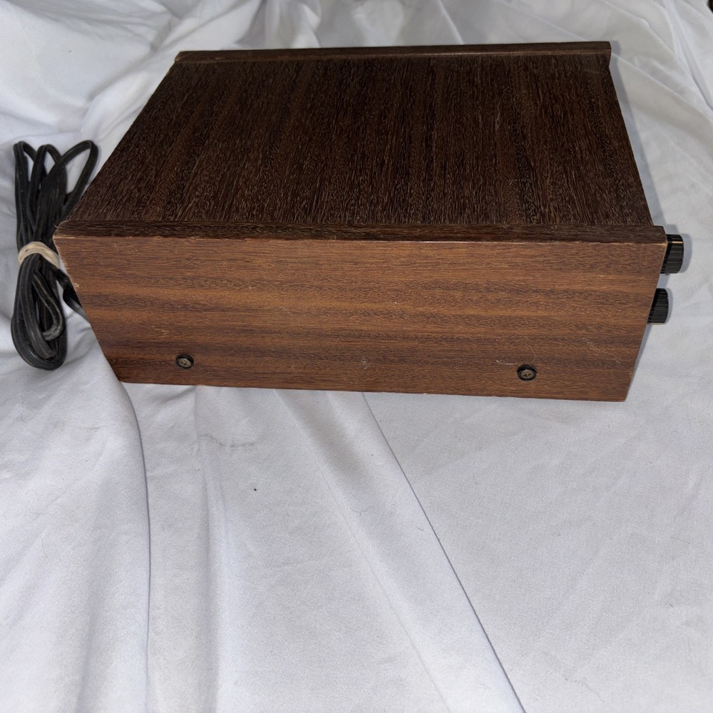 TEAC AN-60 Noise Reduction Unit Dolby System Wood Case UNTESTED Powers On