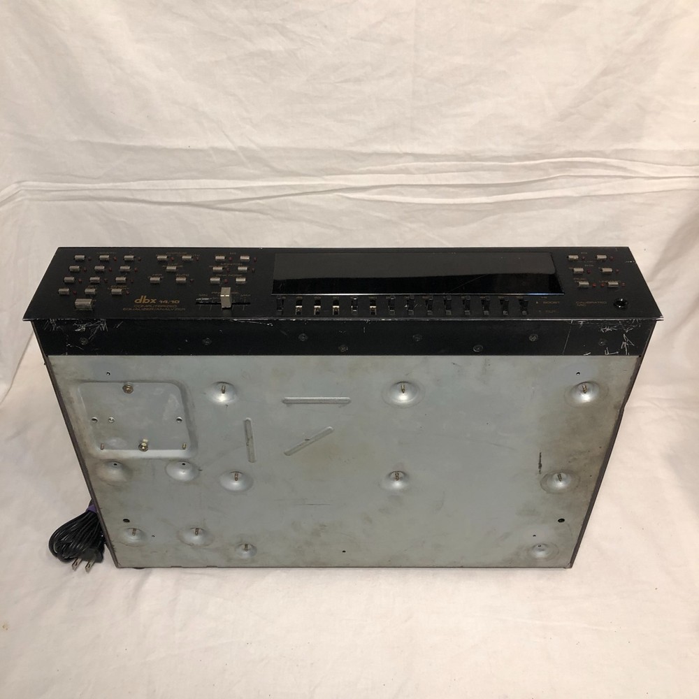 DBX 14/10 Computerized Equalizer / Analyzer Turns On (Untested)
