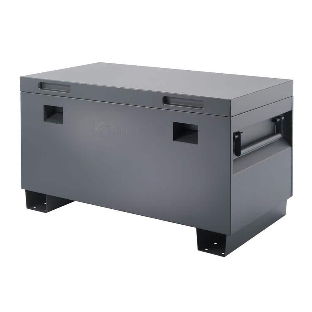 45 In. Job Site Box, Gray