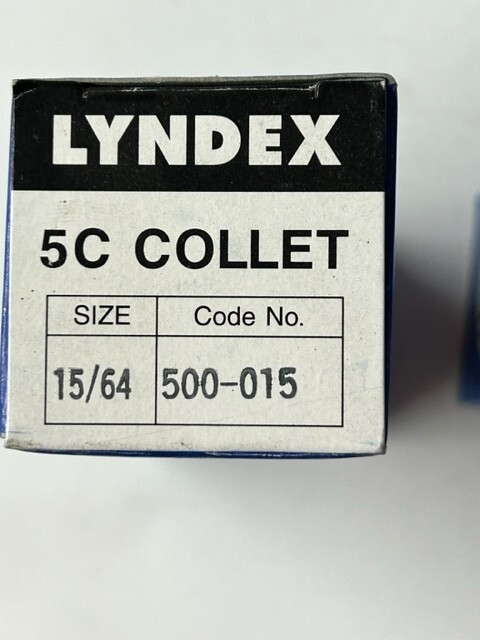 15/64" 5C ROUND COLLET LYNDEX 500-015