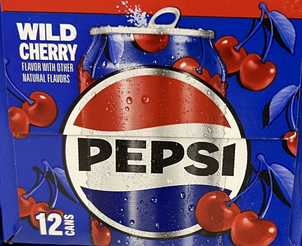 Pepsi Wild Cherry Cola 12 pack