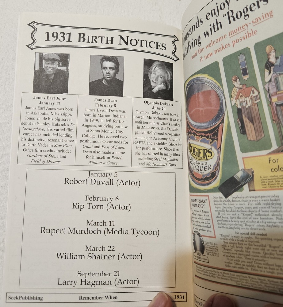 NEW 1941 Remember When... A Nostalgic Look Back In Time Booklet And Envelope