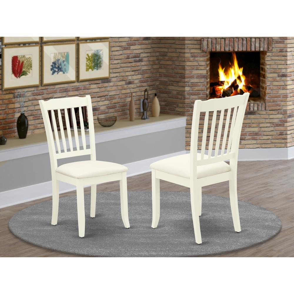 Dining Chair Linen White, DAC-LWH-C