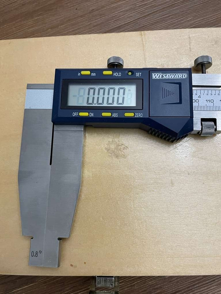 WESTWARD Long Range Digital Caliper 4KY19