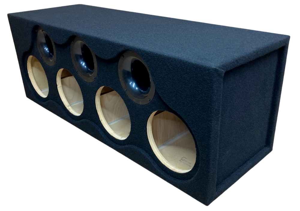 Custom Ported / Vented Sub Box Subwoofer Enclosure for 4 8" DC Audio M3 8" subs