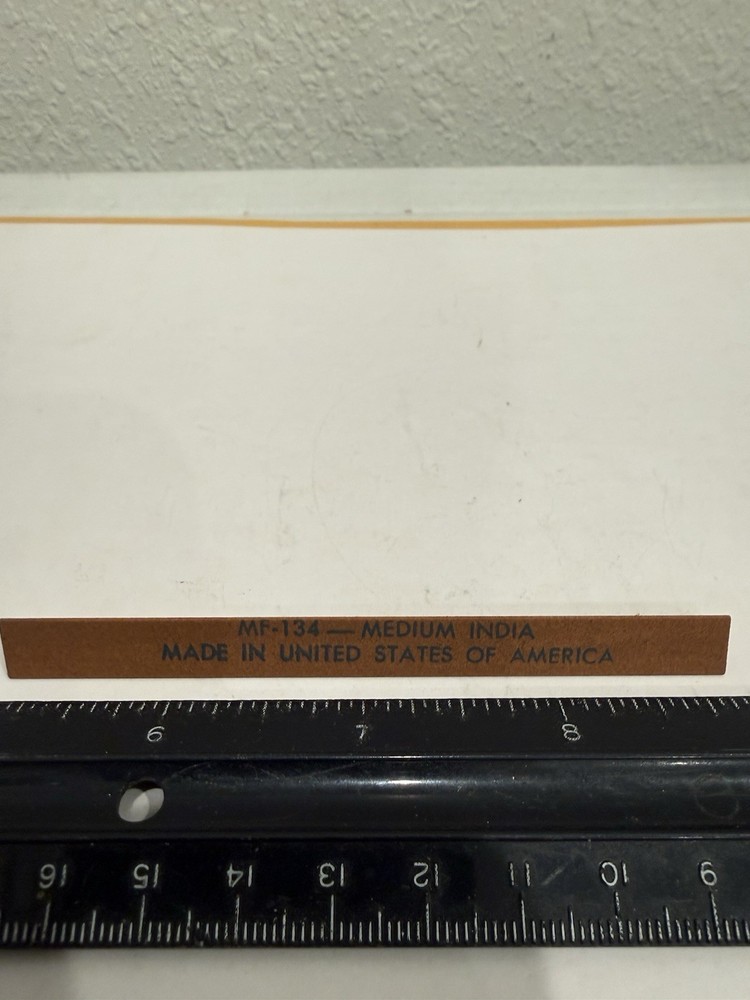 New Norton MF-134 Triangular Medium India Stone