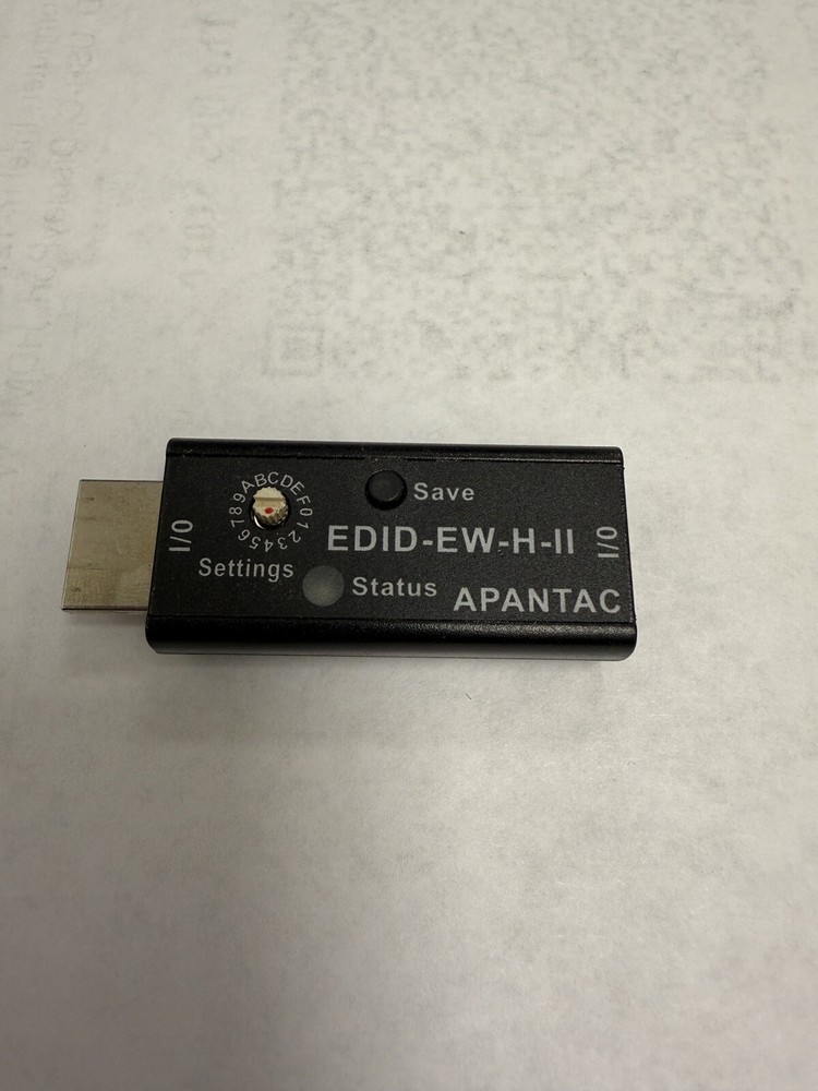 Apantac HDMI Bidirectional EDID Emulator and Learner
