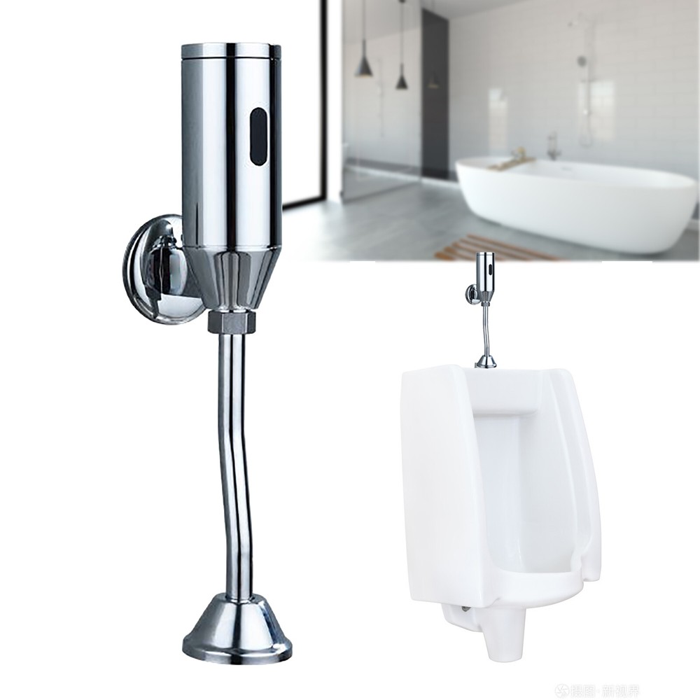 Urinal Valve Bathroom Toilet Intelligent Automatic Sensor Touchless Wall Mounted