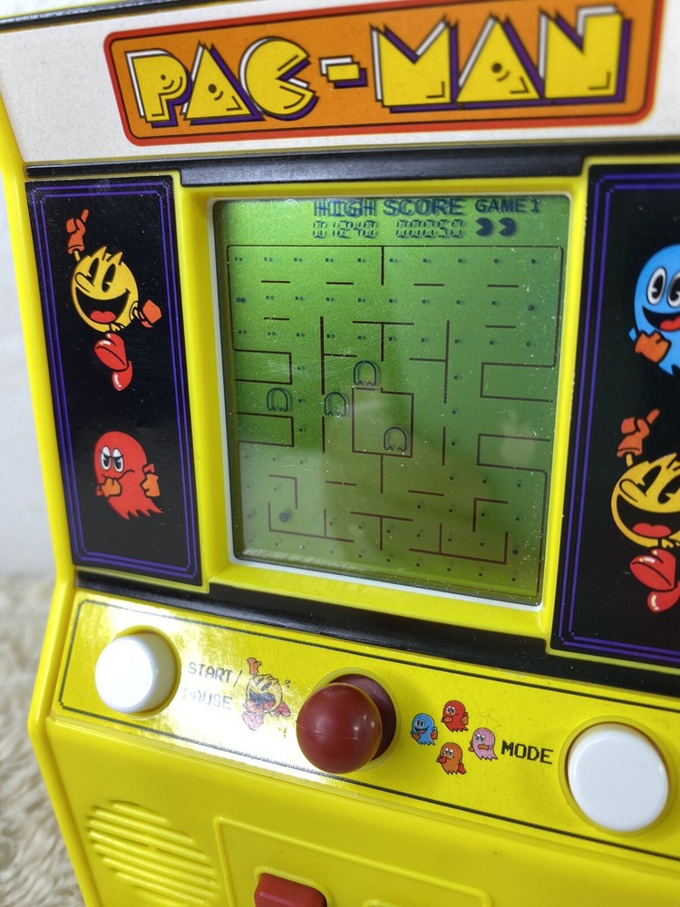 Bandai Namco Classics Pac-Man Retro Handheld Mini Arcade Game Basic Fun TESTED