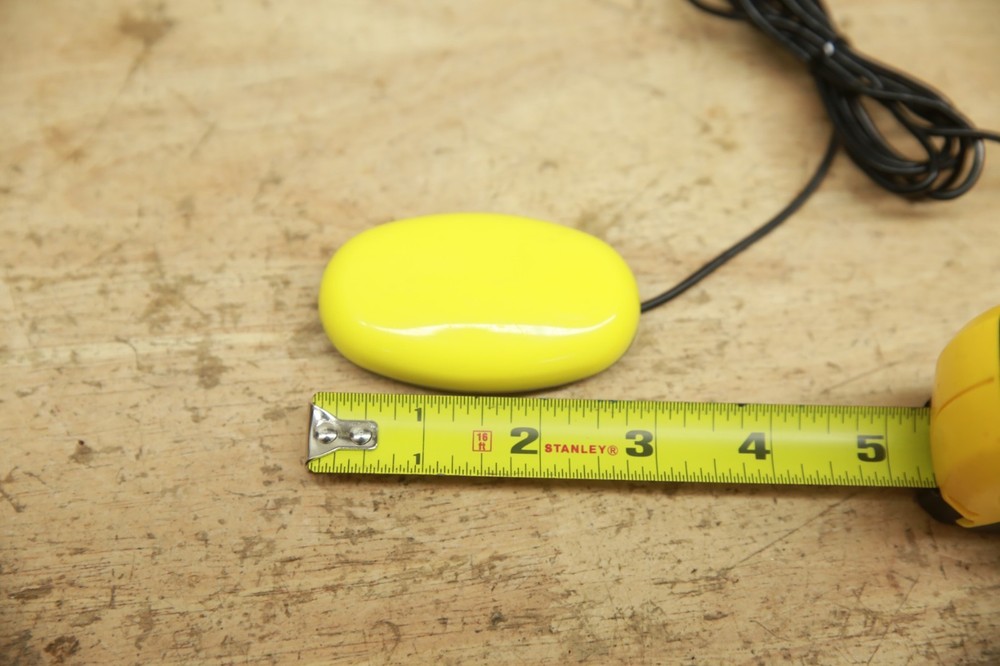 Stealth Products 2.75" Egg Switch Push Button for Power Wheelchairs - YELLOW