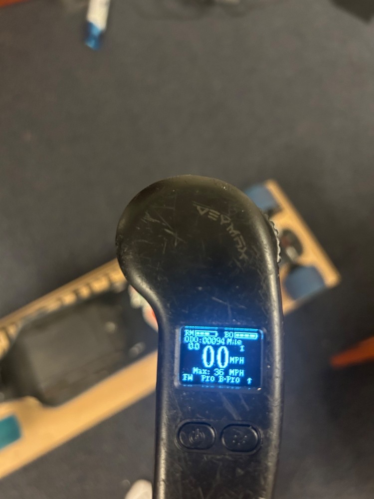 VeymaxX4Pro 36 miles range 33-35mph speed