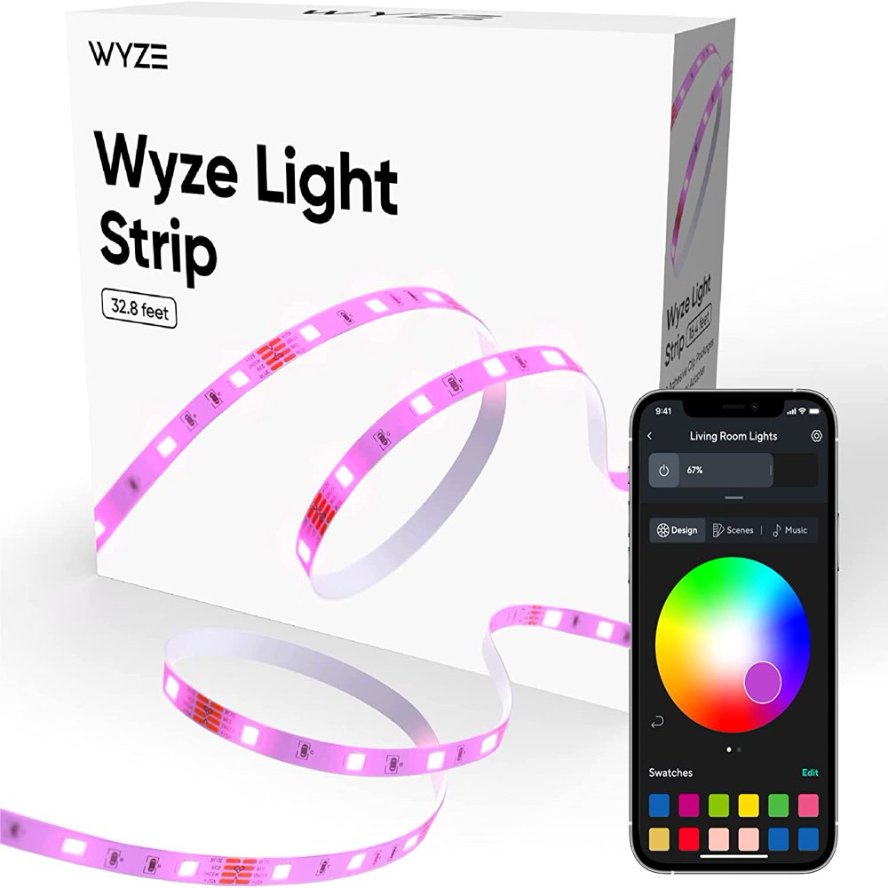 Wyze Light Strip (36W, 32.8 ft)