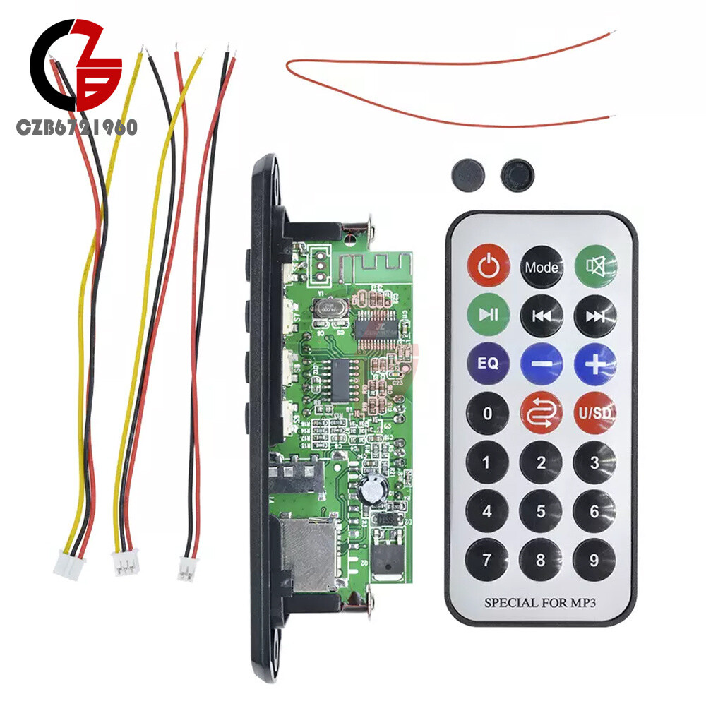 Wireless Bluetooth MP3/WMA Loseless Music Audio Decoding Board Module For Car FM
