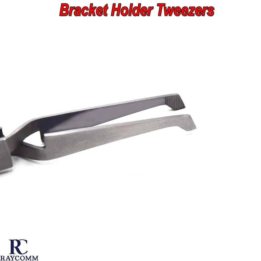 Dental Bracket Placing Holding Tweezer Forceps Mathieu Braces Wire Needle Holder