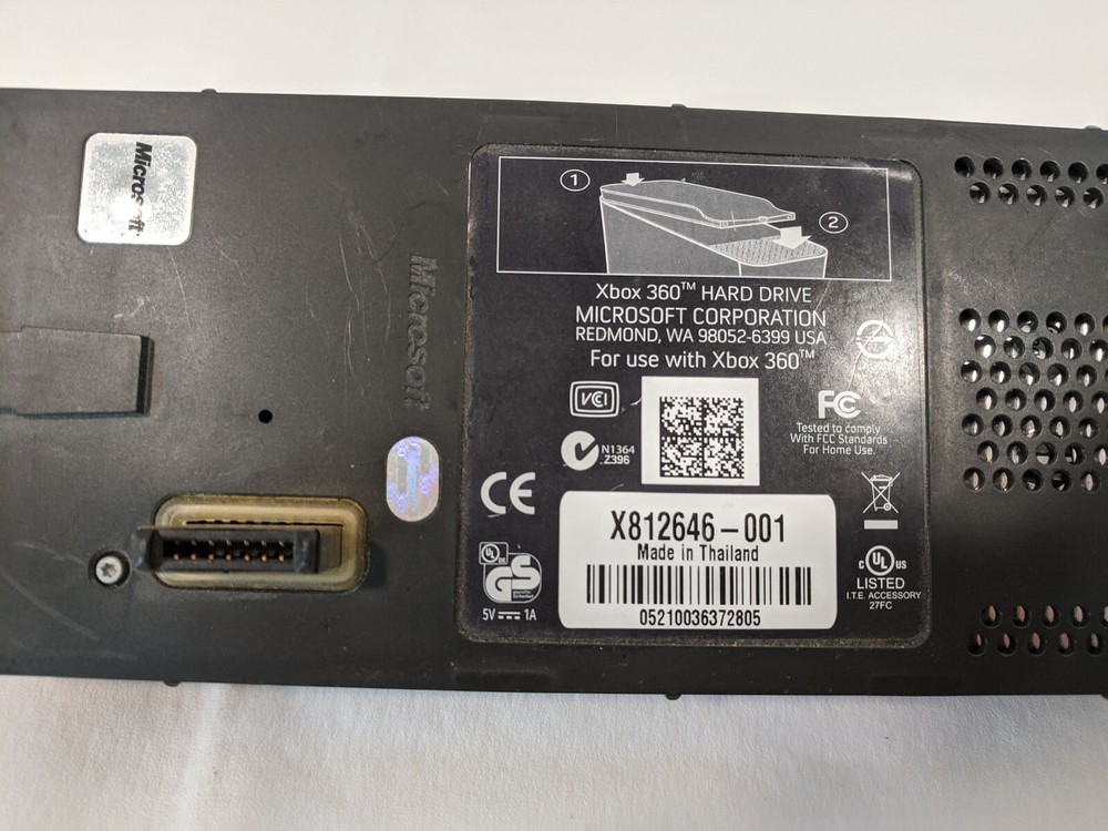 Microsoft Xbox 360 Elite 120GB HDD External Hard Drive Tested