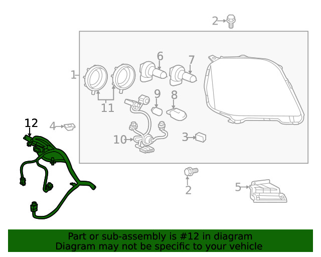 Genuine GM Harness 20976392