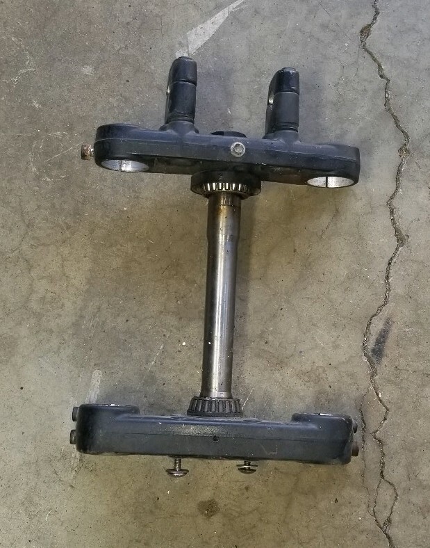 1984 Ktm 125 Exc Complete Triple Tree