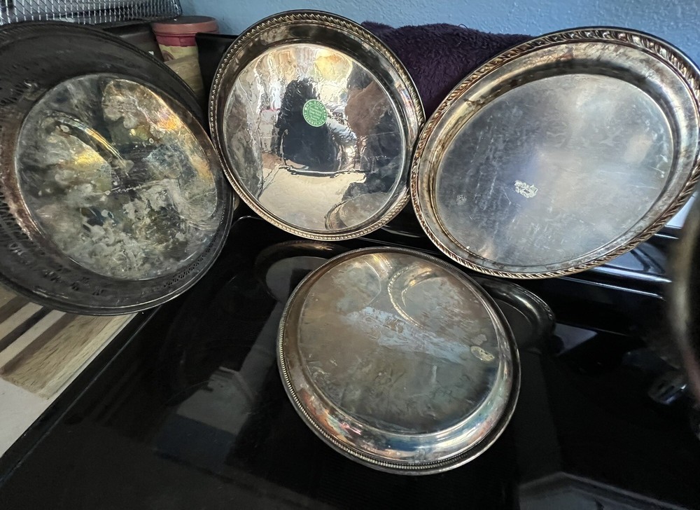 William Roger’s, Oneida & 2 Others Silverplate Trays