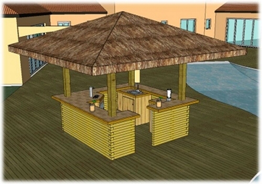 Big Kahuna Home Bar Plans