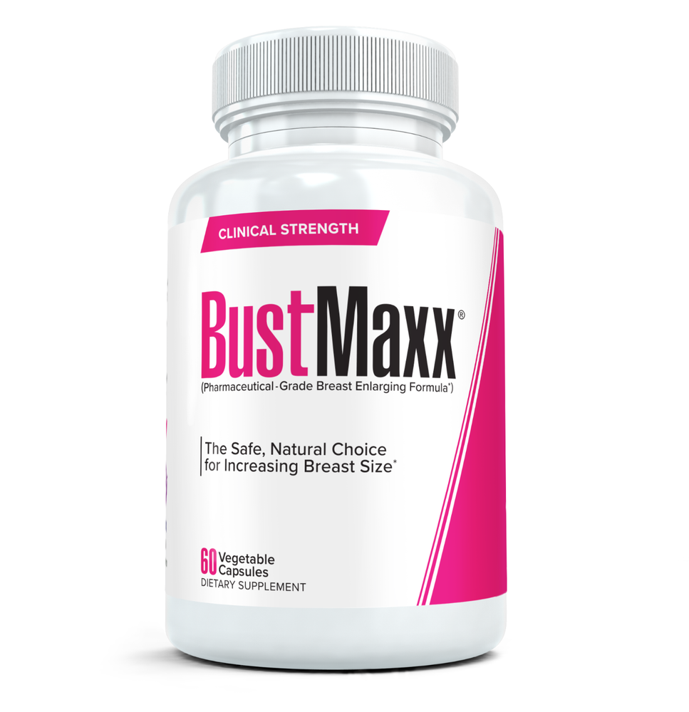 BUSTMAXX Clinical Strength Breast Augmentation Supplement, 60 Veggie Caps