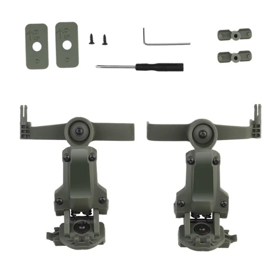 Tactical Helmet Rail Adapter Accessories Multi-angle For FAST/WENDY