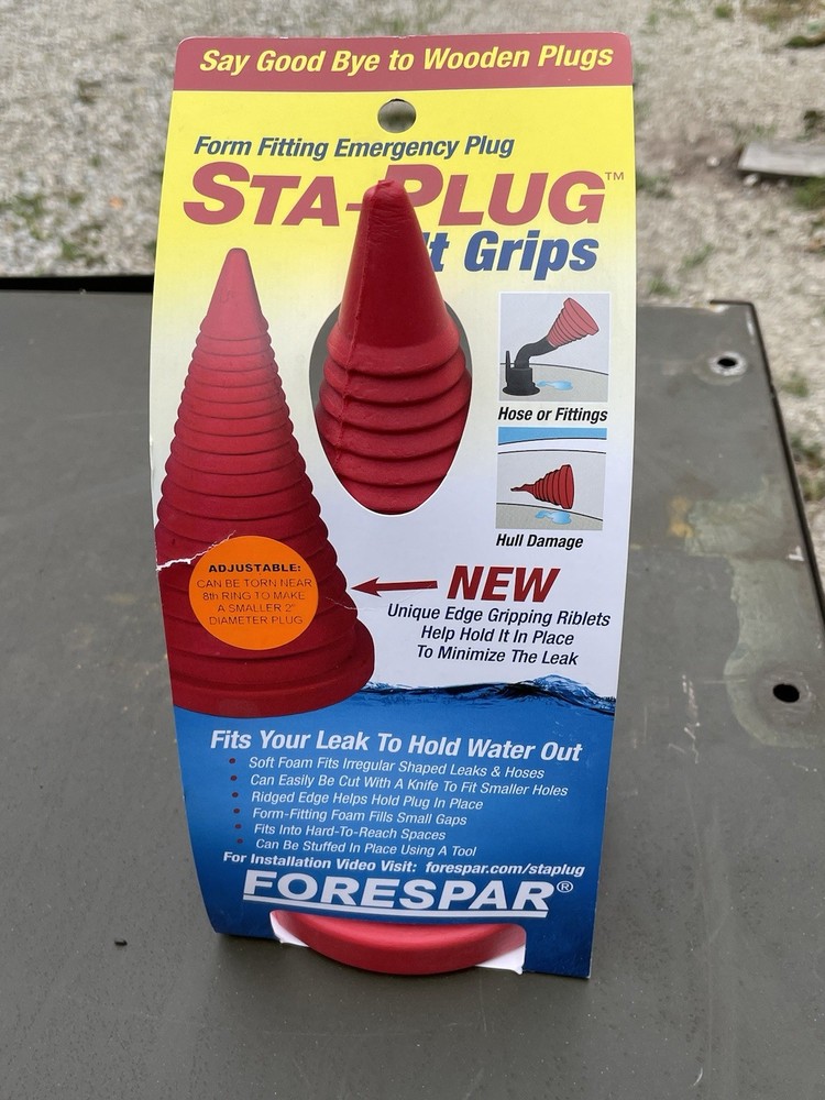 Forespar Form Fitting Emergency Plug Sta-Plug 150110 (self 2)
