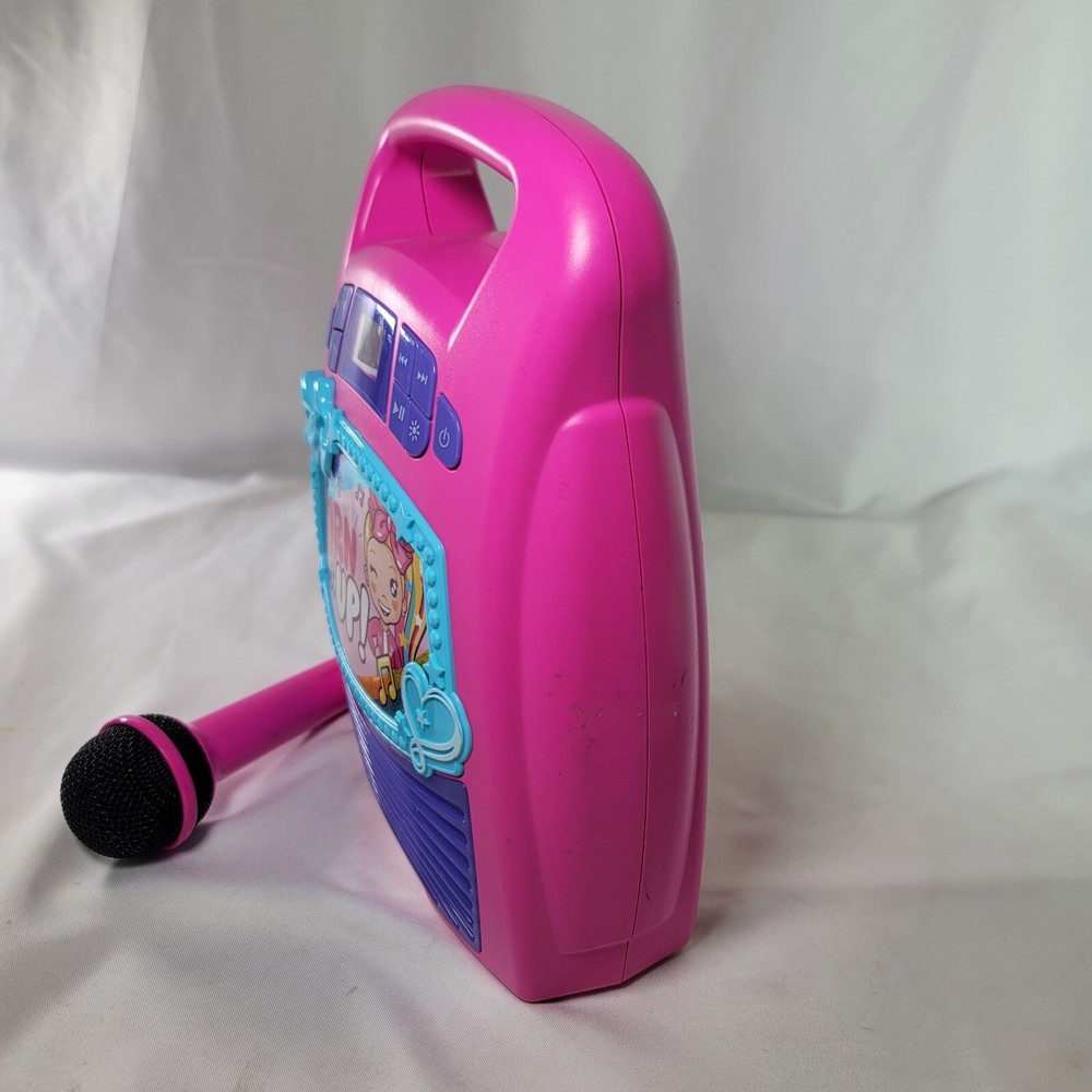 JoJo Siwa Bluetooth MP3 Karaoke with Light Show