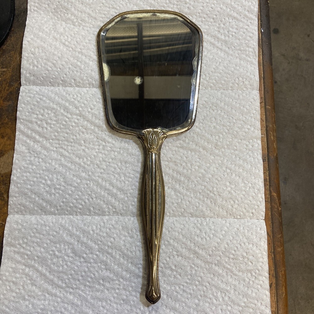 Vintage 1920/1930s Silver Vanity Mirror