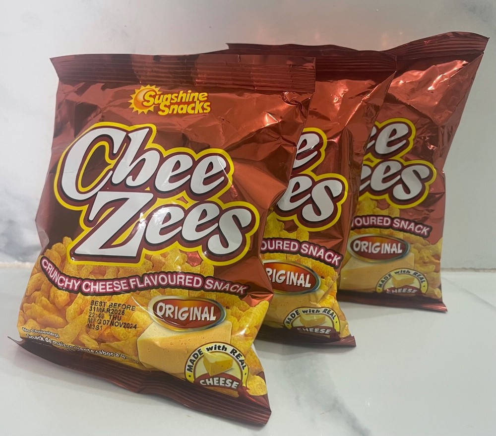 Jamaican Sunshine Snacks Chee Zees 3 Pack