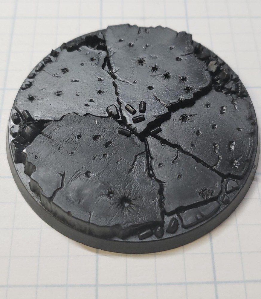 Warhammer 40k Space Marine Bits Venerable Dreadnought 60mm Textured Base Imperia