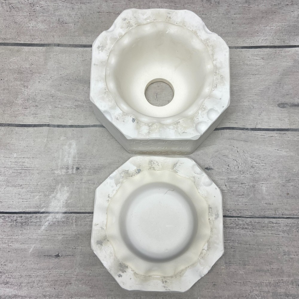 Boothe Mold Ceramic Casting Mold LG Scallop Dip Insert Pour Solid #1312