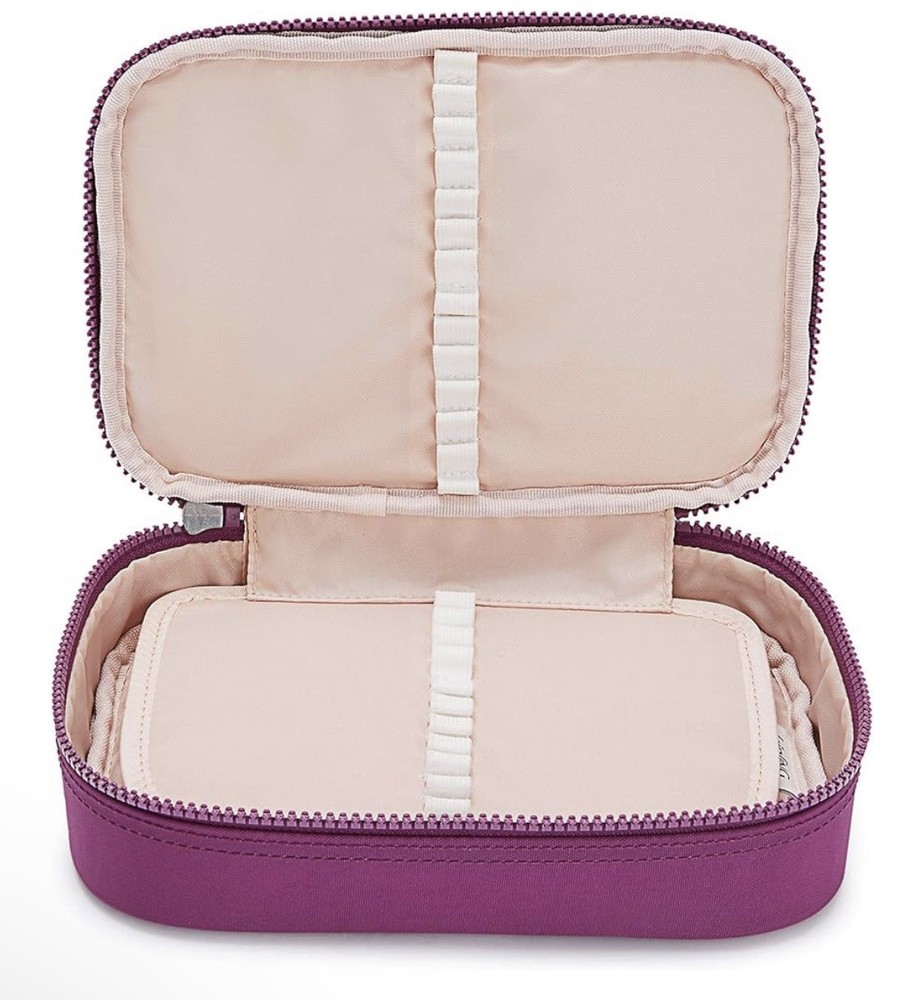 Kipling 100 Pens Case Accessories Rainbow Pop Play Violet