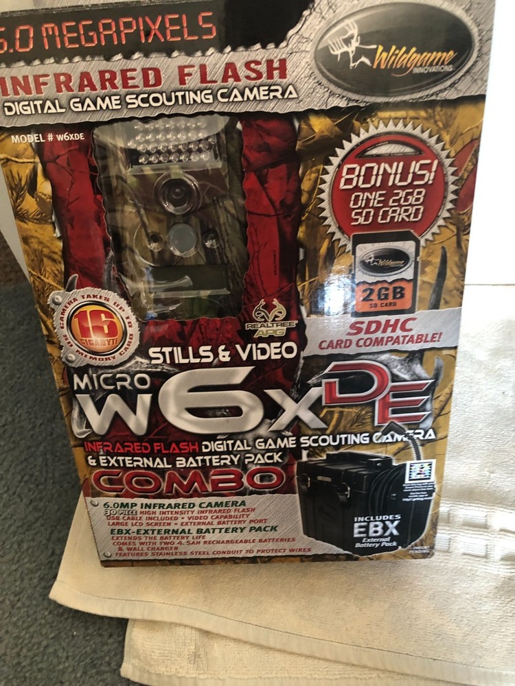 New Wildgame Innovations Infrared Flash Scouting Camera 6 Megapixels