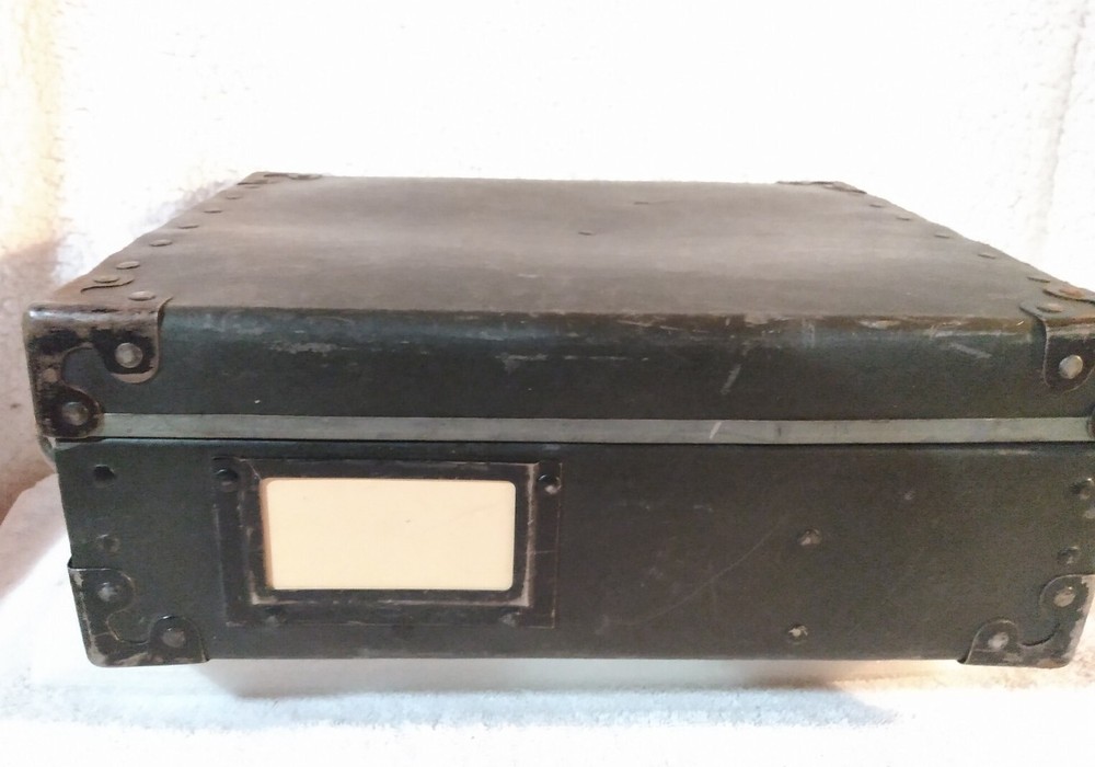 Black Small Suitcase Briefcase Excelsior Case Chest Vintage