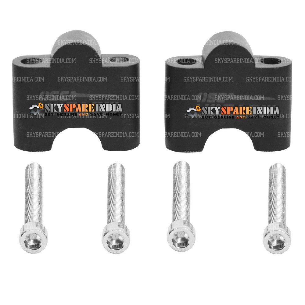 Handle Riser / Handlebar Height Riser Clamp For Royal Enfield Meteor 350cc
