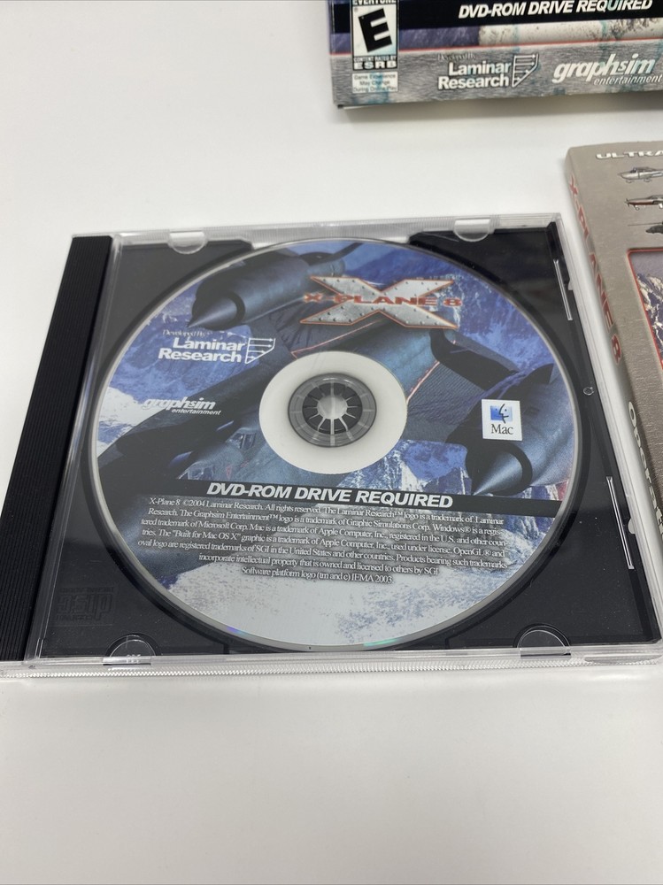 X-PLANE 8 Flight Simulator Mac OS X Graphsim Entertainment X Plane