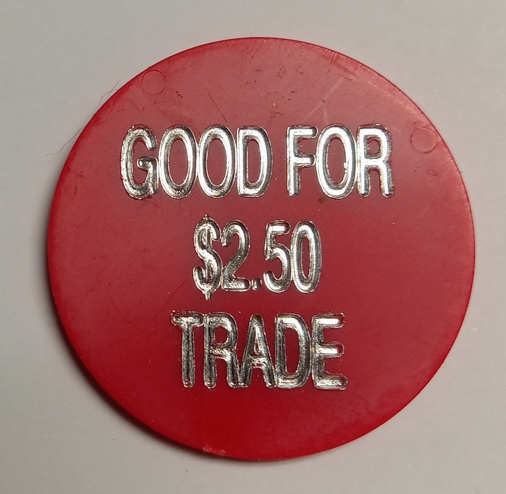 Plastic Trade Token Dodge Wisconsin