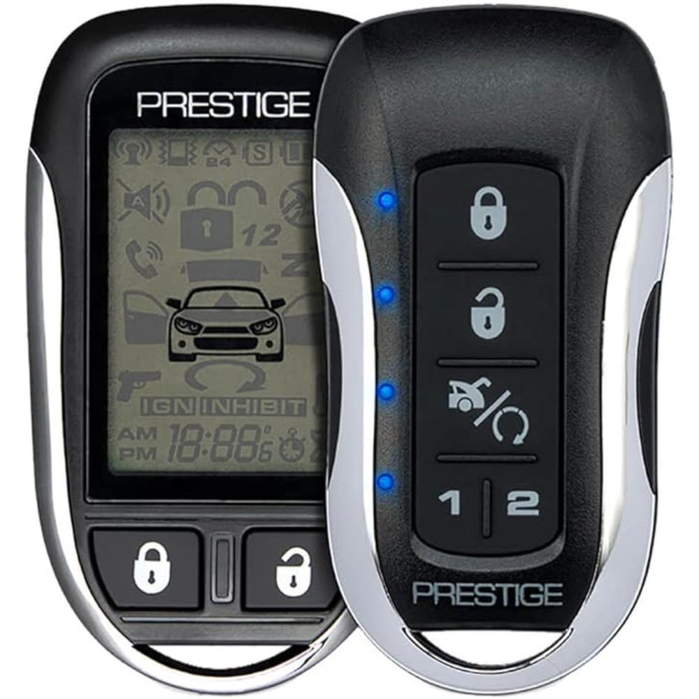 Prestige APS997ZLR 2-Way LCD Car Remote Start Keyless Entry & Security System