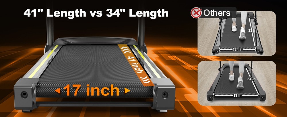 Foldable Under-Desk Treadmill For Home Use Remote-Controlled With LED Display