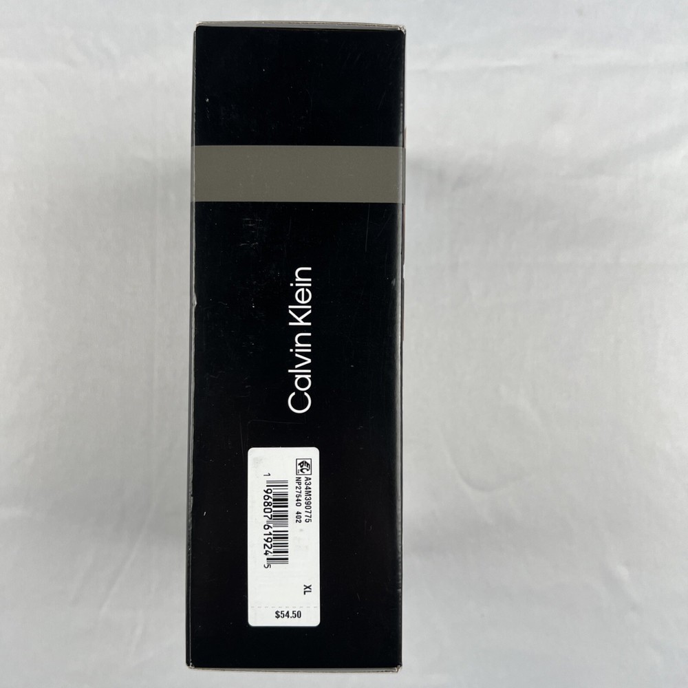 Calvin Klein Men`s 4-Pack Microfiber Hip Briefs Size XL